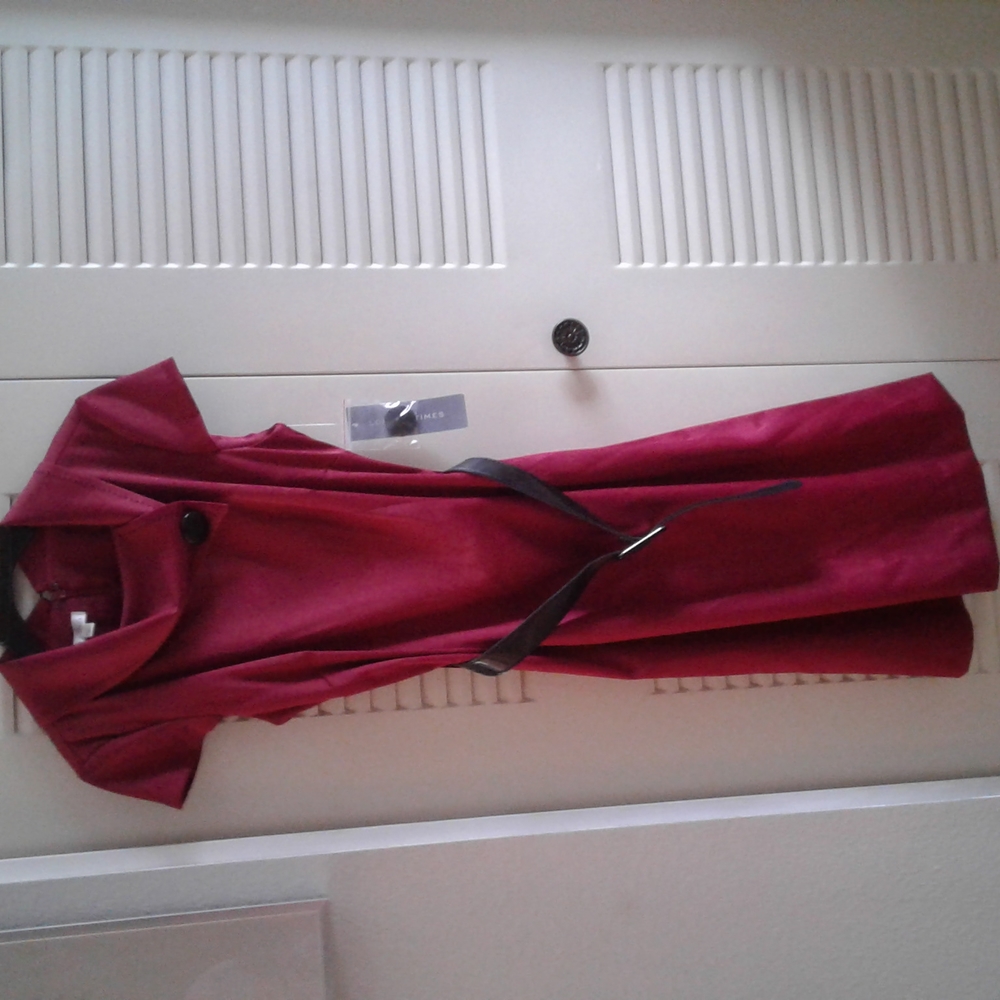 New London Times Red Dress